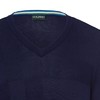 Golfino Soft cotton V-neck textured pullover