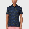 Callaway All Over Active Textured Print Polo