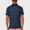 Callaway All Over Active Textured Print Polo