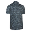 CallawayAll Over Floral Outline Print Polo