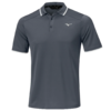 Mizuno Rib Knitted Short Sleeve Polo Shirt