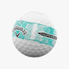 Callaway Supersoft Distressed Teal Stripe Golf Balls