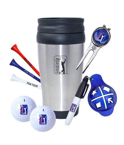 PGA Tour Travel Mug Gift Set