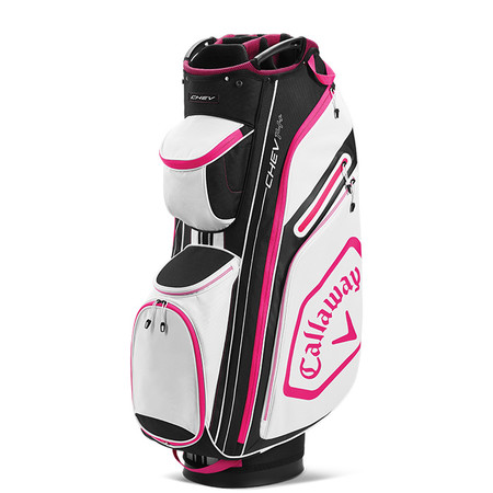 Callaway Chev 14+ Cart Bag Black/Pink