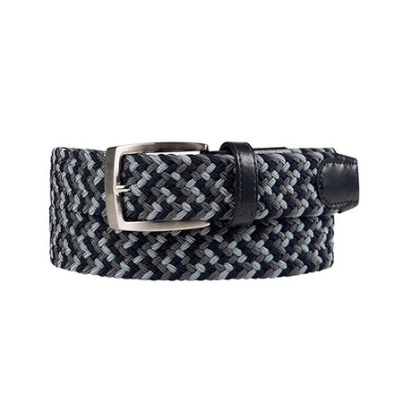 Alberto Multicolor Braided Belt