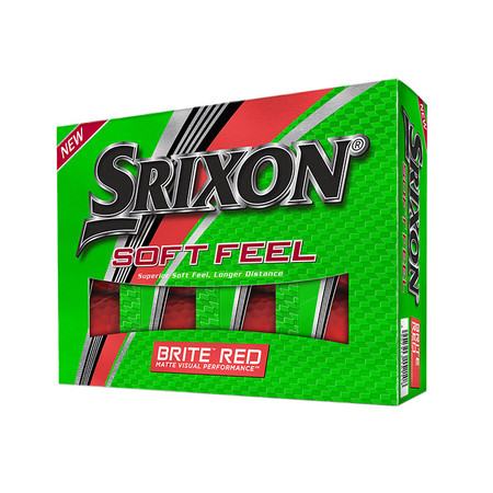 Srixon Soft Feel Brite Red Balls