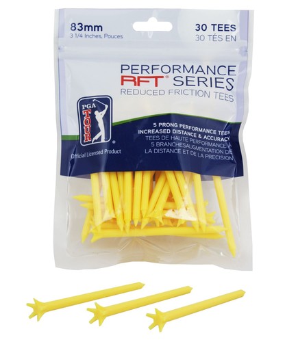 PGA Tour Performance Rft Series Tees 83mm 30 Pack