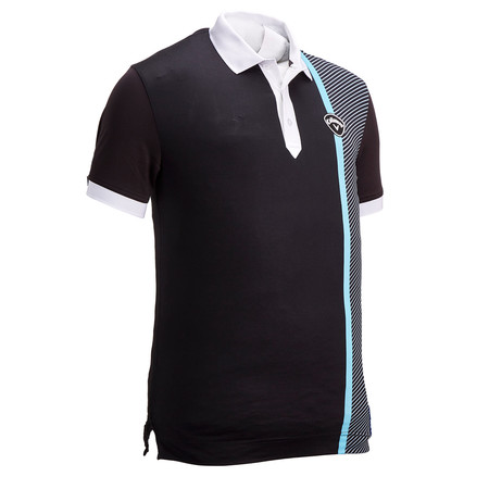 Callaway SS Bold Linear Print Polo