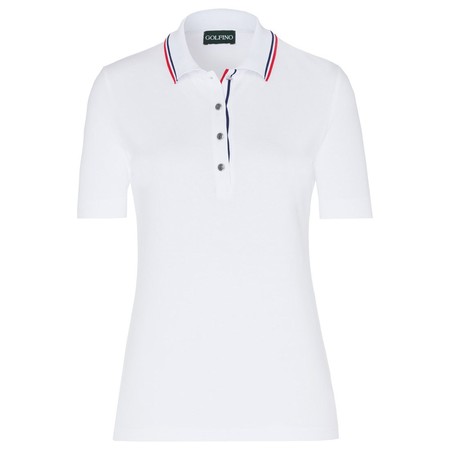 Golfino Cotton Stretch Short Sleeve Polo