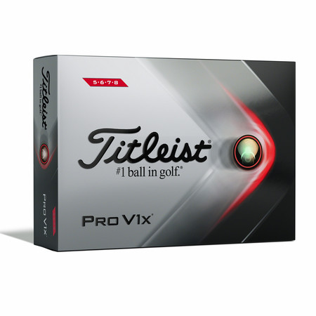 Titleist Pro V1X 2021 High Number White