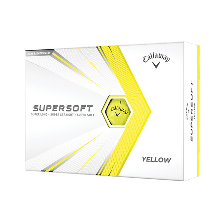 Callaway Supersoft Yellow Golf Balls