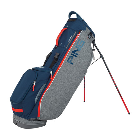 Ping Hoofer Lite Stand Bag Heather Navy Scarlet