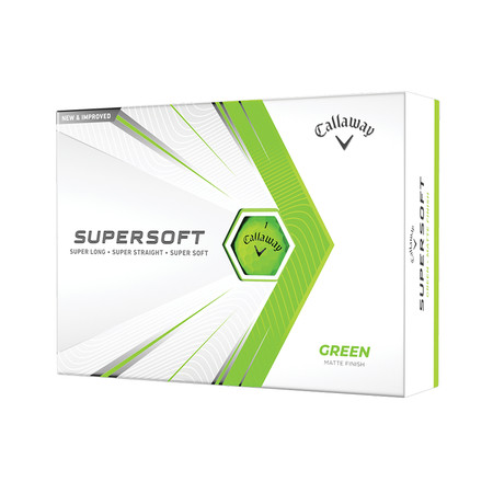 Callaway Supersoft 21 Matte Green Golf Balls