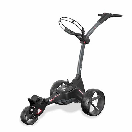 Motocaddy M1 Electric Trolley Graphite + 18 Holes Battery