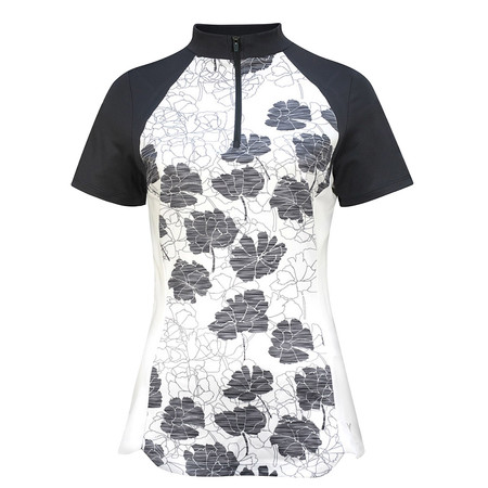 Callaway Textured Floral Polo