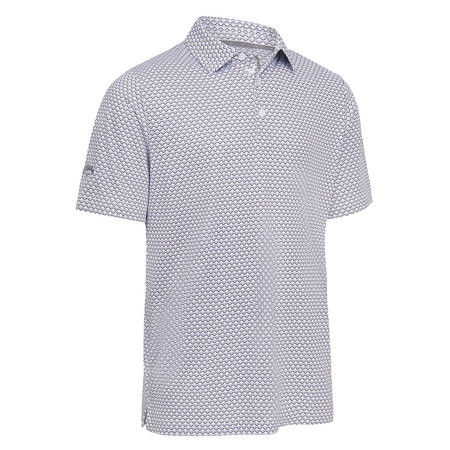 Callaway Trademark Ombre Chev Print Polo