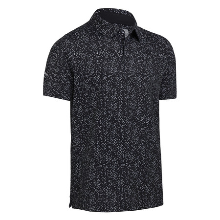 Callaway All Over Active Textured Print Polo