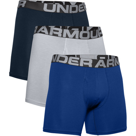 Under Armour Charged Cotton 6in Boxerjock-3-Pack