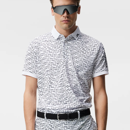 J.Lindeberg Tour Tech Regular Fit Print Polo