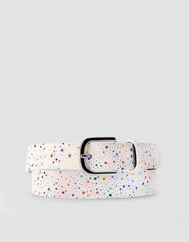 Alberto Gurtel Metallic Color Belt