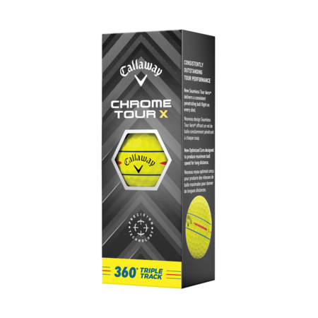Callaway Chrome Tour X 360 Triple Track (3pcs)