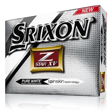Srixon Z-Star XV Pure White Half Dozen (6pcs)