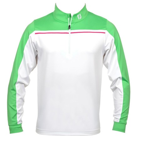Footjoy Junior Chill-Out Pullover With Chest Piping