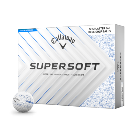 Callaway Supersoft Splatter 360 Golf Balls