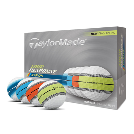 TaylorMade Tour Response Stripe Golf Balls 2025