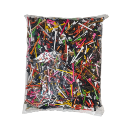 Masters Bamboo Tees 2 3/4 Mixed Colour 1000 pcs