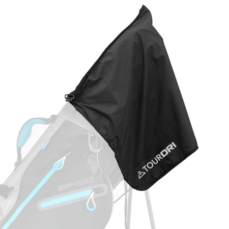 TourDri 2-in-1 Bag Hood & Towel Black