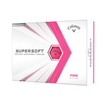 Callaway Supersoft Matte Pink Golf Balls